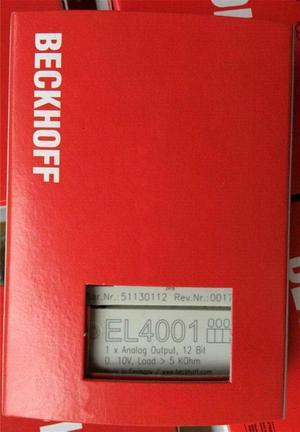 One Beckhoff EL4001 PLC Module EL 4001 New In Box fEDEX DHL Expedited Shipping