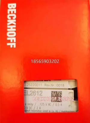One New Beckhoff EL2612 EL 2612 PLC Moudule In Box FEDEX DHL Shipping
