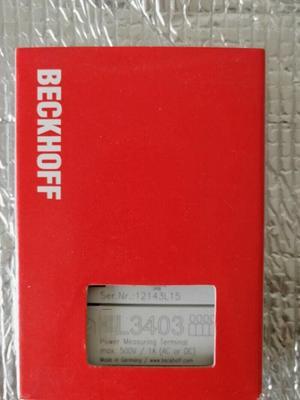 One New Beckhoff EL3403 EL 3403 PLC Moudule In Box FEDEX DHL Shipping
