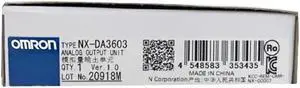 1pcs Sealed Box Omron NX-DA3603 Analog Output Unit Original New In Box NX-DA3603