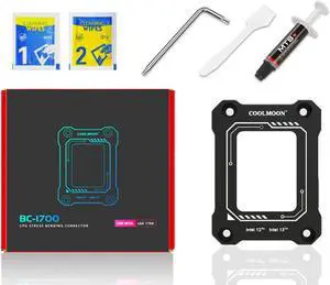 CZQEPMB CPU Contact Frame for LGA 1700 Retrofit Kit, 1700 Bracket Intel 12th/13th/14th Generation Anti-Bending Buckle