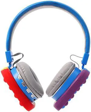 Wireless Bluetooth Gaming Headset with Microphone,Pop Bubble Rainbow Color Wireless Bluetooth Headset