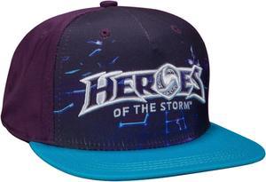 Baseball Cap - Heroes of the Storm - Space Grid Snapback Hat Logo j6224
