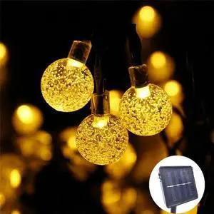 LED String Solar Outdoor Camping Lights 22M IP65 Waterproof