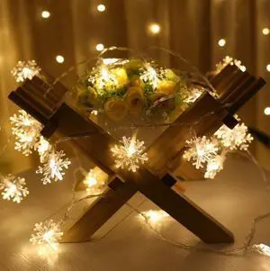 Small Colored Lights Star Flashlights Festival Party INSURANCE Decorative Light Surprise Christmas Gift Snow String LED