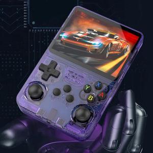 Nostalgic Handheld Game Machine IPS Screen Mini Game Console 3D Dual-System for Kids and Adults