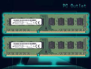 16GB (2X8GB) Micron MT16JTF1G64AZ-1G6E1 PC3-12800U DDR3-1600 2Rx8  Memory(UDIMM) 1.5V