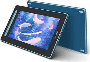 XPPen 11.9 in Drawing Tablet,Artist 12 2nd Graphics Tablet with 1080P Screen, XP Pro Pen Display  with Stylus for Digital Art Beginner Blue