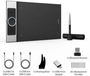 XP-PEN Deco Pro MW Bluetooth Graphics Tablet 11x6in Pen Tablet 8192 Pen Levels Tilt Support Red Dot Design Award Wireless Portablet Drawing Tablets for Digital Art XP-PEN Deco Pro MW Bluetooth Graphics Tablet 11x6in Pen Tablet 8192 Pen Levels Tilt Support Red Dot Design Award Wireless Portablet Drawing Tablets for Digital Art