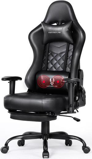 Gaming Chair with Footrest Office Chair Computer Chair