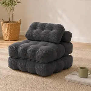 Folding Sofa Bed with Pillow and Pocket Sofa bed Convertible Sleeper Chair Corduroy Boneless Couch for Living Room Bedroom Folding Sofa Bed with Pillow and Pocket Sofa bed Convertible Sleeper Chair Corduroy Boneless Couch for Living Room Bedroom