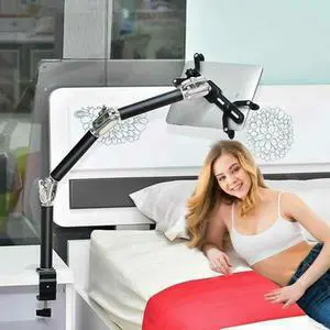 Foldable Desk Tablet Holder 360 Degree Rotation Tablet Mount Adjustable Height  for 7-10" iPad  Laptop