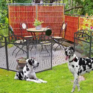 5x  Heavy Duty Metal Pet Playpen Rustproof Garden Fence Thicken Animal Barrier