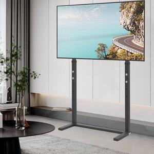 UNHO Heavy Duty Metal Floor TV Stand  Free Standing Mount Stand Height Adjustable TV Bracket Compatible with 32-65 inch Flat Panel LED LCD Plasma Screens