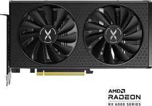 XFX SPEEDSTER SWFT210 Radeon RX 6600 XT 8GB GDDR6 PCI Express 4.0 Core Gaming Graphics Card, AMD RDNA 2 RX-66XT8DFDQ