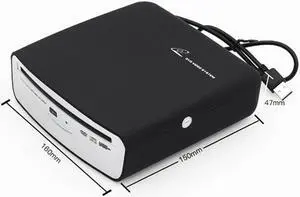 FYUU USB External CD DVD Player Fit Car Android 4.0 - 10.0 Radio GPS Navigation MP5