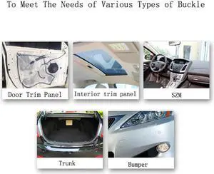 Paiying Car Fender Bumper Trim Door Panel Push Rivet Pin Clips 1000x USA Ship Paiying Car Fender Bumper Trim Door Panel Push Rivet Pin Clips 1000x USA Ship