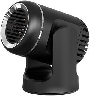 12V 150W Portable Car Heater Defrost/Defogging/Heating/Cooling 360 Rotary Fan