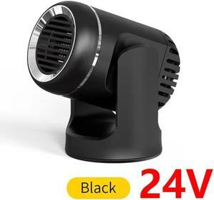Acaigel 24V 360 Degree Rotary Electric Car Air Heater Cooling Fan Windshield Defroster Defogger