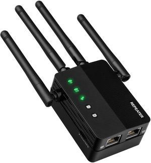 1200Mbps WiFi Extender Signal Long Range Router Signal Booster 245GHz Devices