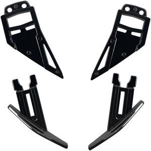 FYUU 1 Pair Pivot Kit Base Plate with Screws Springs For AGV Pista GP R GP RR Helmet