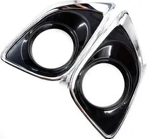 Acaigel 1 Pair Fog Light Lamp Bumper Cover Insert RH LH For Toyota Venza 2013-2016