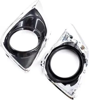 Paiying 1 Pair Fog Light Lamp Bumper Cover Insert RH LH For Toyota Venza 2013-2016 Paiying 1 Pair Fog Light Lamp Bumper Cover Insert RH LH For Toyota Venza 2013-2016