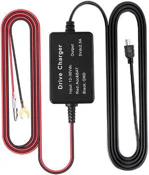 Paiying Car Dash Cam DVR Hardwire Cable Kit Video Recorder 12/24V To 5V Mini/ Micro USB Charger Line Kit