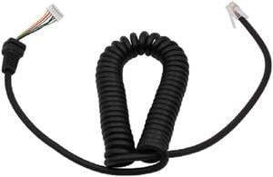 FYUU 2pcs MH-48A6J MH-42B6J 6Pin Microphone Cable Cord Wire For Yaesu FT-8800R FT-2900R Radio