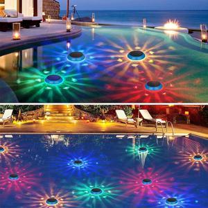 FYUU Solar Floating Pool Lights with RGB Color Changing for Swimming Pool at Night