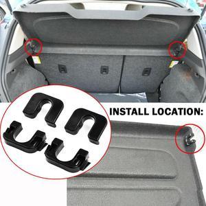 FYUU 2 Set Parcel Shelf Brackets Clips For Ford Fiesta Focus C-Max Mondeo