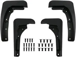 Acaigel 4pc Front & Rear Guard Mud Guards Splash Set for Ford Maverick 2022 2023