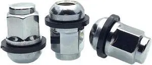Yassdwbn 4Pcs Wheel Lug Nuts 90381-SV1-981 For Honda Accord Civic Element Odyssey Pilot