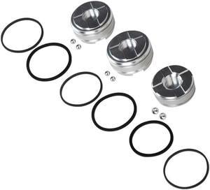 Acaigel Accumulator Piston Kit for 4L60E 4L65E 4L70E Transmission Pinless Accumulators Forward, 1-2, and 3-4