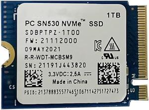 SN530 M.2 2230 SSD 1TB NVMe PCIe for Microsoft Surface Pro X Surface Laptop 3