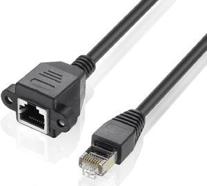 1.5m 5FT RJ45 Male to Female Ethernet Network Extension Cable