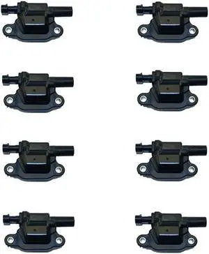 Acaigel 8Pcs Ignition Coil For Chevy Silverado Tahoe GMC Sierra 4.8L 5.3L UF413 12570616
