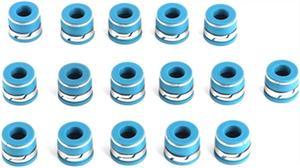 16pcs Valve Stem Oil Seals Set 11/32 Inch X .500 Inch  For SBC BBC SBF BBF Engine