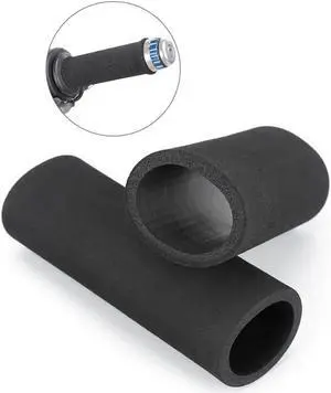 Acaigel 2 Pcs Foam Anti-Vibration Comfort Motorcycle Handlebar Grip Cover For Honda BMW