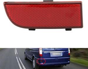 Fyuu Rear Bumper Reflector Light Case LH RH For Mercedes Benz Sprinter 3500 2010-2018