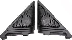 Furulu 1 Pair Car A-pillar Tweeter Refitting Speakers Covers For 2018-2020 Honda Accord