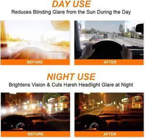 Paiying 1X Car Sun Visor Extension Car Anti Glare Driving Hd Visor 32Cm x 11Cm Paiying 1X Car Sun Visor Extension Car Anti Glare Driving Hd Visor 32Cm x 11Cm