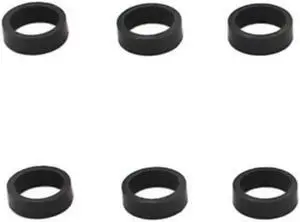 Paiying 6 x Fuel Injector Seals 13537585261 Fit For BMW N54 N63 S63 135i 550i 750i M5 M6