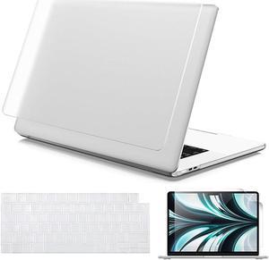 Hard Case & Keyboard Cover & Screen Protector For Macbook Air 13.6 M2 A2681 2022