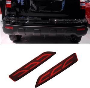 LED Rear Bumper Reflector Light Brake Tail Lamps For Honda CRV CR-V 2007-2009