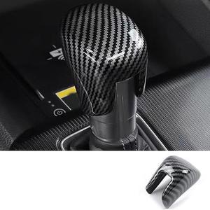 1Pc New Carbon Fiber Style Gear Shift Knob Cover Trim For Honda Accord 2018-2023