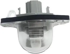 Yassdwbn 1pc License Plate Light Rear Lamp With Bulb For Honda Accord Civic Pilot CR-V Yassdwbn 1pc License Plate Light Rear Lamp With Bulb For Honda Accord Civic Pilot CR-V