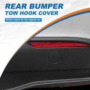 Rear Bumper Trailer Tow Hook Cap Cover For Tesla Model Y 2020-2022