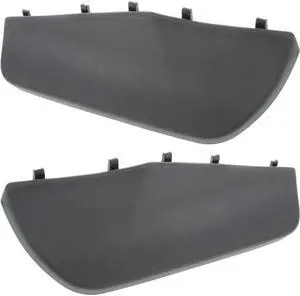 Furulu 1 Pair Front Bumper Trim Filler Set For 2011-2016 Jeep Grand Cherokee Textured