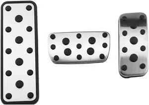 1 Set Footrest Gas Brake Pedal Covers For Subaru Impreza Forester Outback Legacy 1 Set Footrest Gas Brake Pedal Covers For Subaru Impreza Forester Outback Legacy